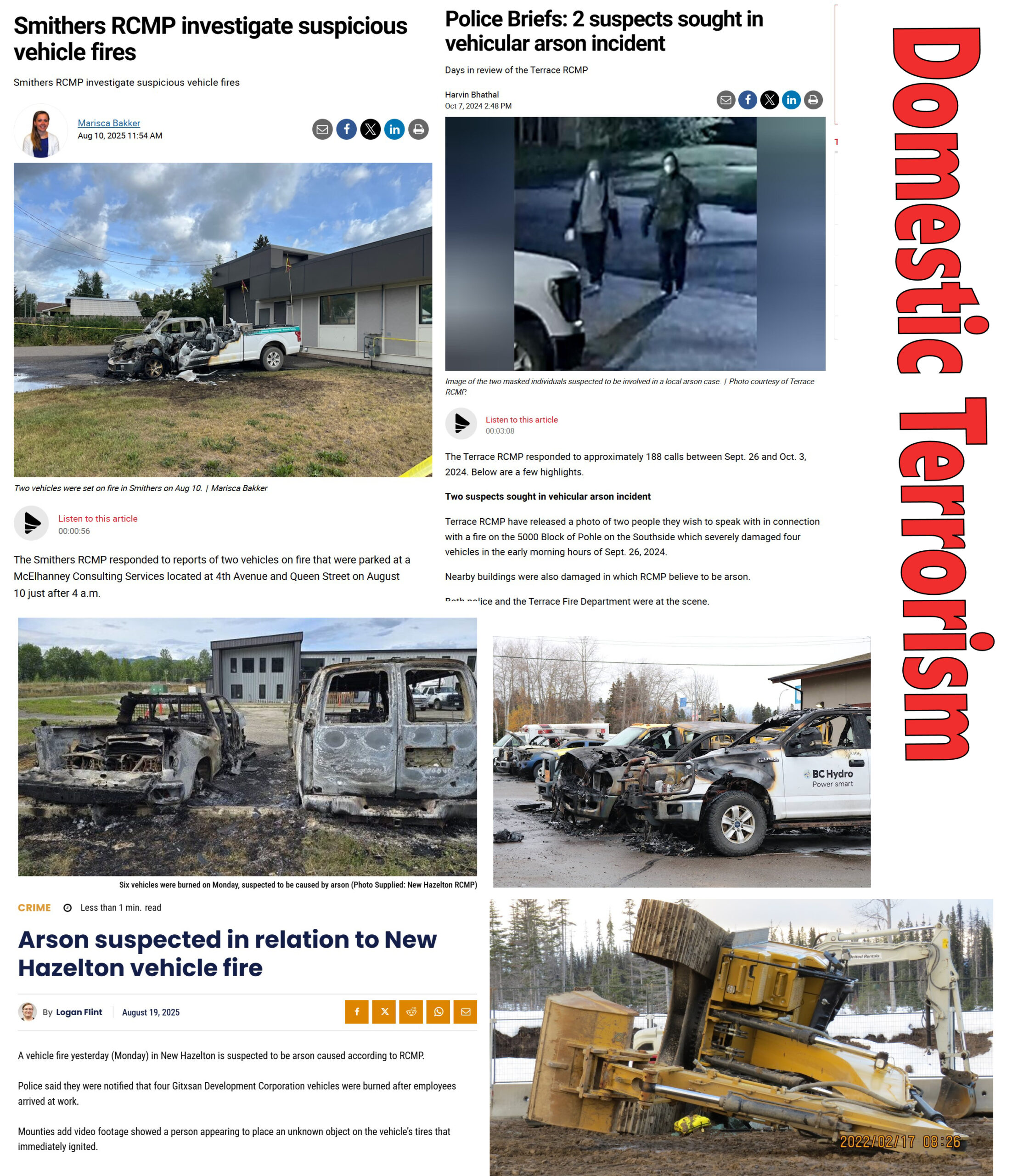 Is Kispiox the center of local Terrorism?