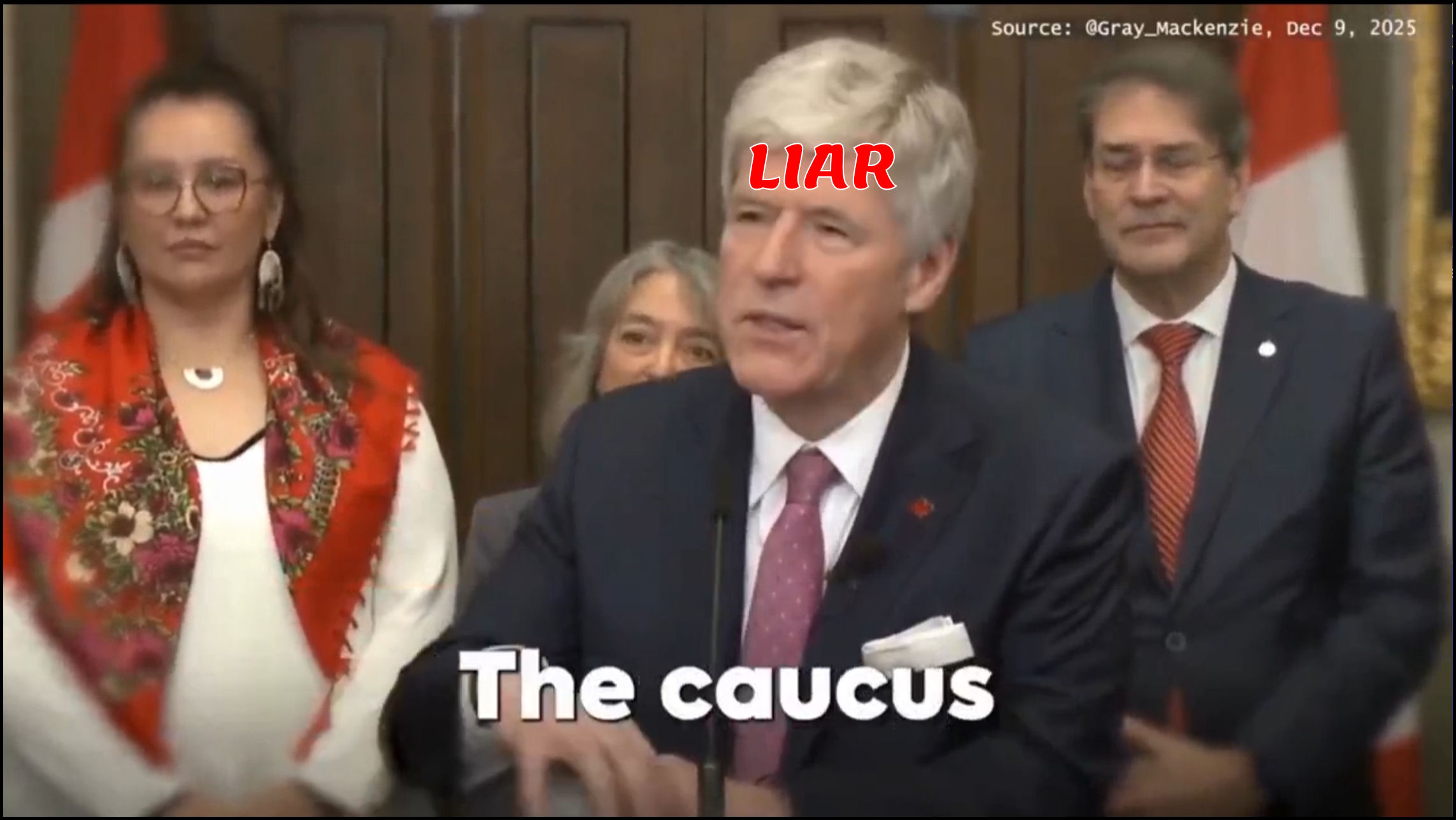 Liberals. Liars and Pipelines