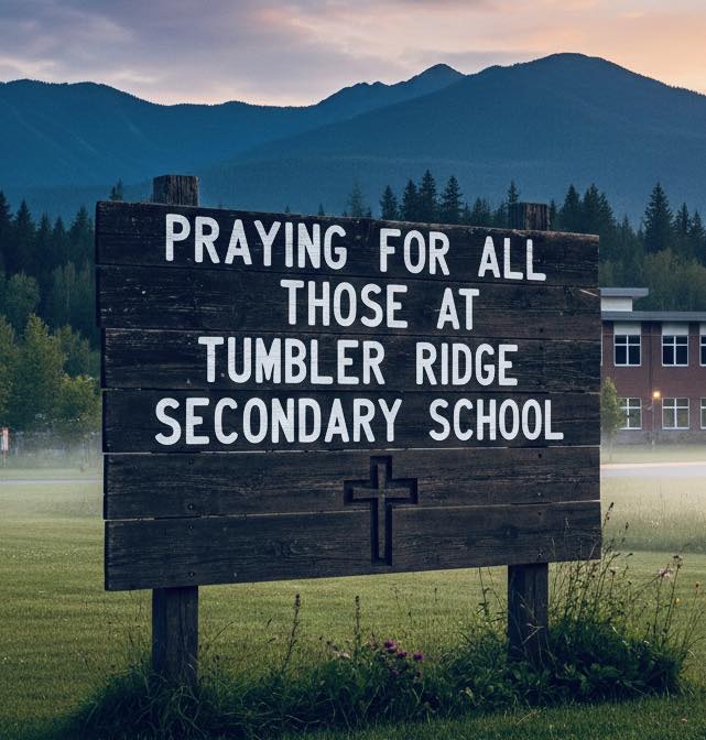 Just prayers for the families of Tumbler Ridge